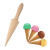 yueton 1 Pack Ice Cream Cone Roller Mold Pizzelle Roller