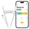 체지방 캘 , 앱이 있는 측정 장치 Body Fat Caliper