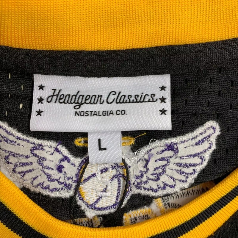 HEADGEAR CLASSICS Legend Mamba Basketball Jersey Men's Size L Black