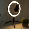 26cm/10in Ring Light LED Live Lamp Fill Light Dimmable USB