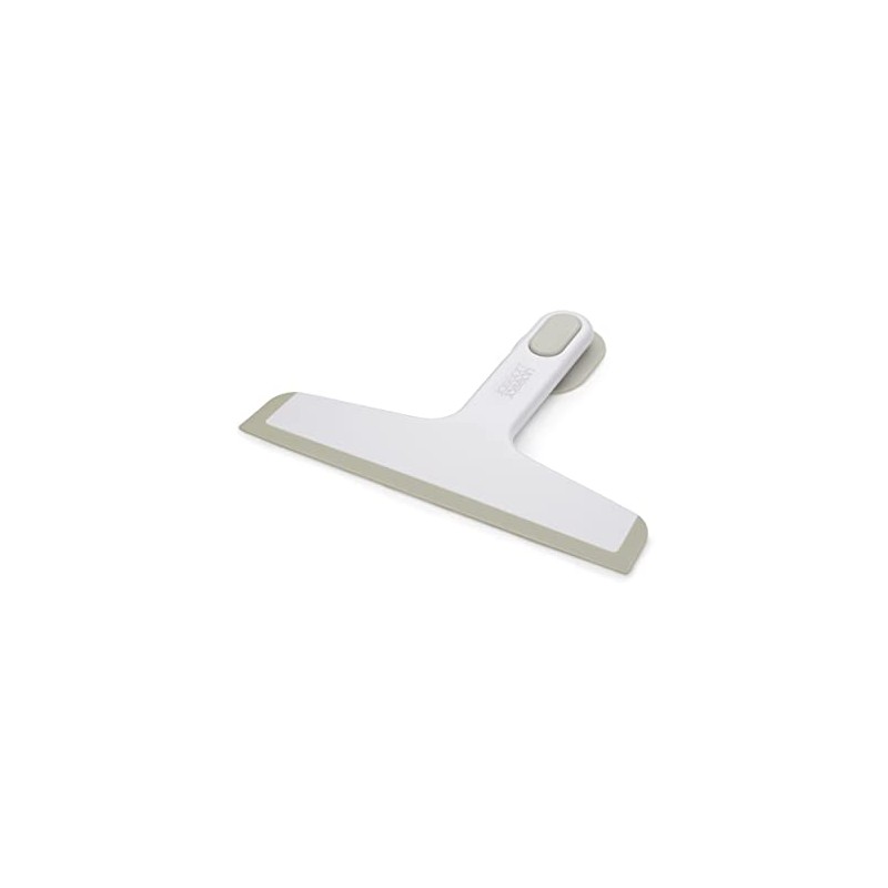 Joseph Joseph Duo Slimline Shower Squeegee with Suction-Cup Holder, Shower
