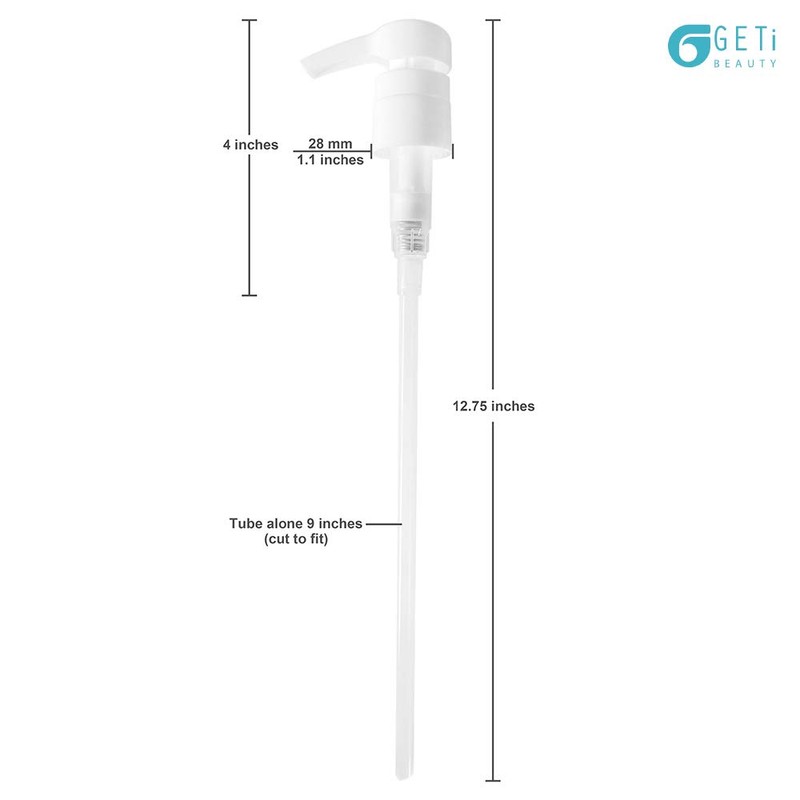 2-Pack Liter 33.8 oz Shampoo Conditioner Pump Dispenser | Fits