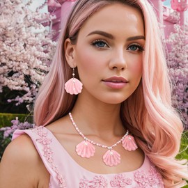 EVER FAITH Women's Necklace Crystal Beads Turquoise Gemstone Costume Statement Party Bridal Chunky Blue Gold Tone, Crystal