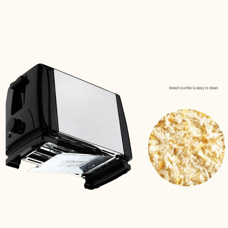 BH 002 Automatic Toaster Multifunctional 2 Slice Toaster Home Breakfast