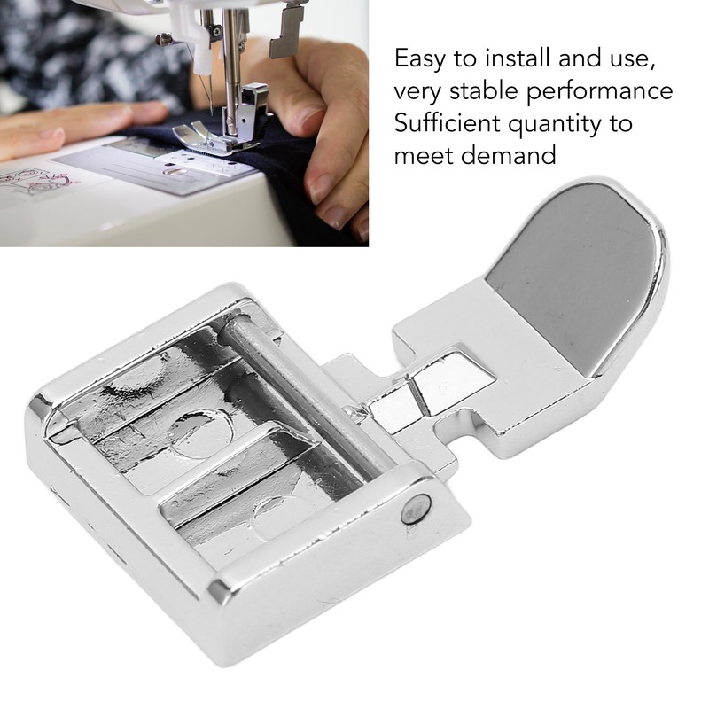 20 Pcs Zipper Presser Foot Stainless Steel Invisible Zipper Sewing