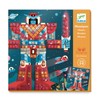 DJECO Space Battle Sticker Mosaic Kit, Multi
