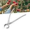 Concave Cutter Chromium Alloy Silver Bonsai Concave Branch Cutter Durable