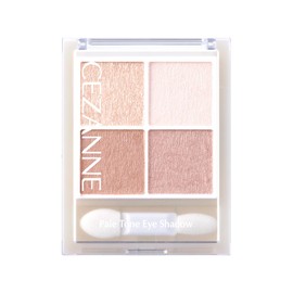 Cezanne Pale Tone Eye Shadow 01 Cotton Beige Pale Color Light Beige