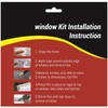 FonsBleaudy Insulating Film Window Kit to Keep Cold Out Window