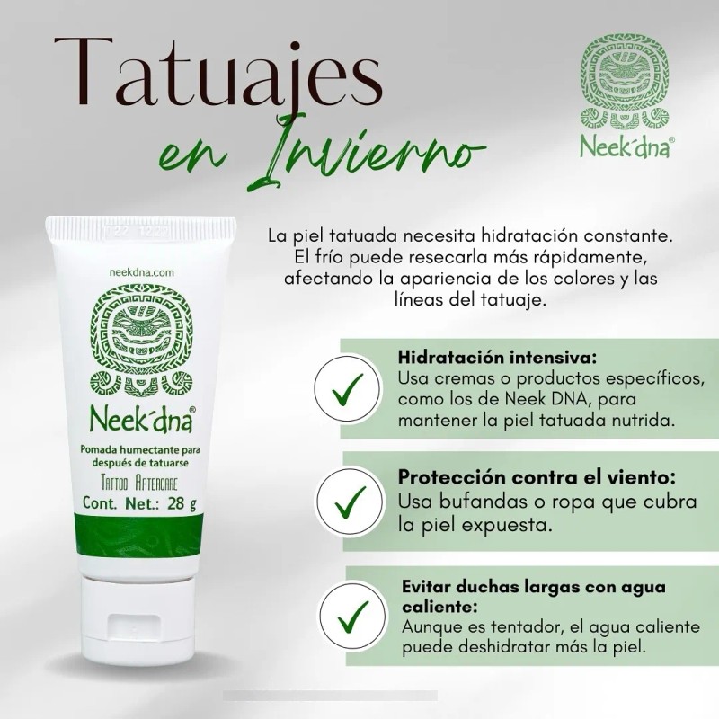 Kit Neek'dna: Cuidado Diario Para Una Piel Tatuada Radiante