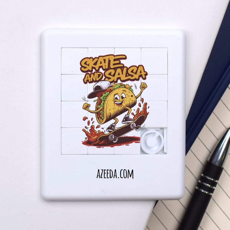 Azeeda 'Skate und Salsa' Schiebepuzzle (PZ00035204)