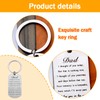 Dad Memorial Gifts for Loss of Father Sympathy Gift Keychain