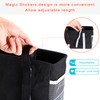 IGNPION Canvas Bed Box Bed Bags Baskets Hanging Adjustable Strap
