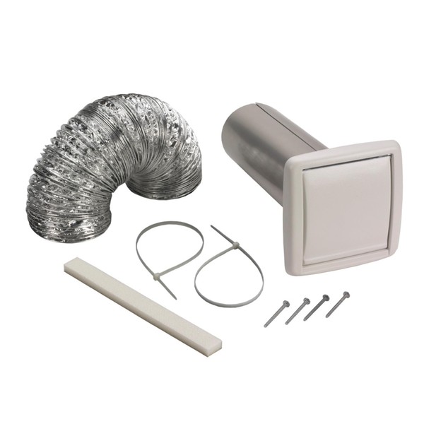 Broan-NuTone Available NuTone WVK2A Flexible Wall Ducting Kit for Ventilation Fans, 4-Inch