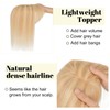 SEGO Hair Toppers for Women With Bangs Real Human Hair,