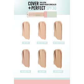 Show By Pastel Cover Perfect Concealar SPF30 Ultra Kapatıcı, 302 Light Rose