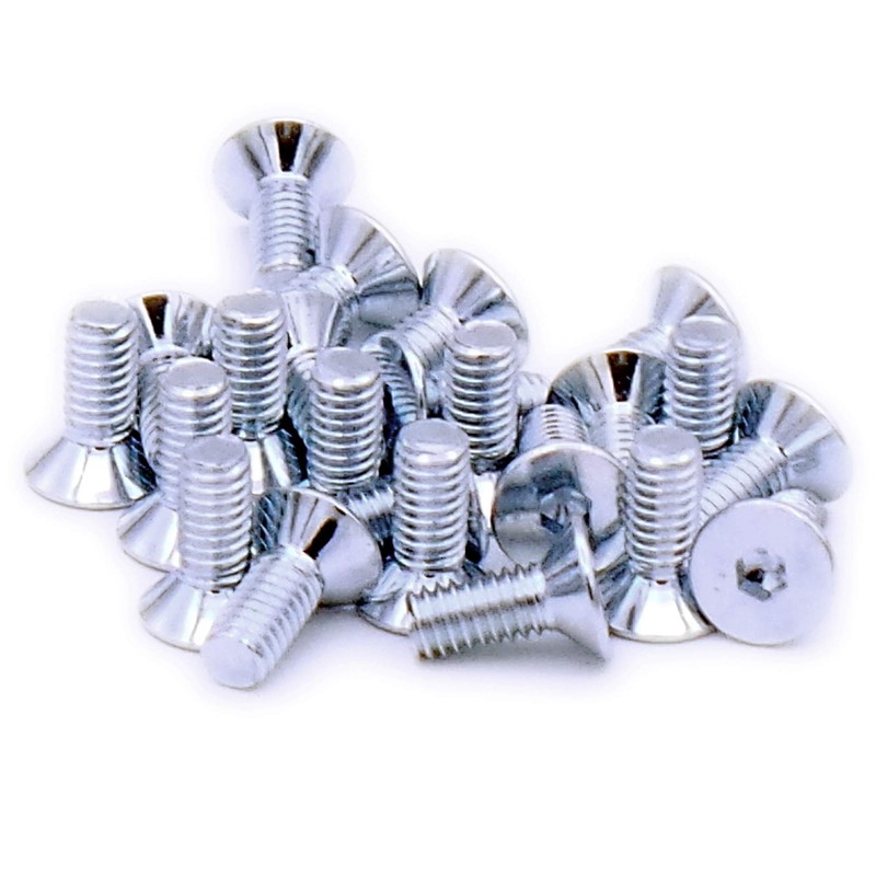 M4 (4mm x 10mm) Hex Socket Countersunk Machine Screw (Bolt)