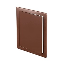 Awenta Inspection Flap Brown 15 x 20 cm ABS Plastic 150 x 200 mm Inspection Door Inspection Door Maintenance Cleaning Flap Maintenance Opening DT 11br