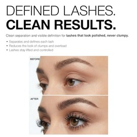 Palladio 4D Boost Volumizing Mascara para Pestañas, Brown                                                                                             