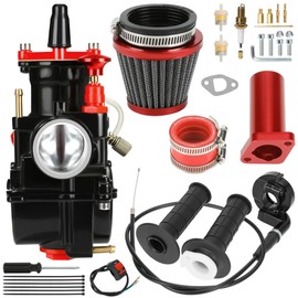 CILOYU PWK 28mm Carburetor Replacement for Predator 212 224cc 196cc Engine Parts Coleman MinI Bike CT200U CT200U-EX BT200X Baja Warrior Trailmaster MB200 KT196 Go Kart Assembly Accessories