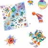 DJECO Intergalactic Stickers Balloons Unisex Children's Multi-Coloured (39265)