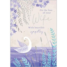 Sympathy Cards Just Divine Gifts On The Loss Of Your Wife Card Christian Religious