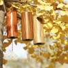 Mowind Chakra Chimes Natural Bamboo Wind Chimes Meditation Chord Windchime