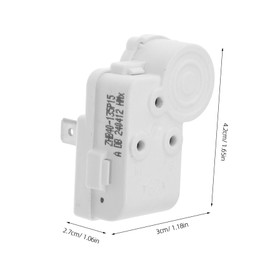 Operitacx Kühlschrank Kompressor Überlastschutz Relais Pin Kompatibel mit Mini Kühlschrank und Getränkekühler Installieren Energiesparend und Langlebig Sicherer Betrieb Überlastschutz