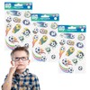 Children's Tattoo Set, Washable Children's Tattoos (Football)