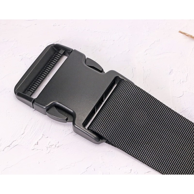 Penta Angel 2Pcs 50mm/2 inch Black Plastic Buckle Clips Heavy