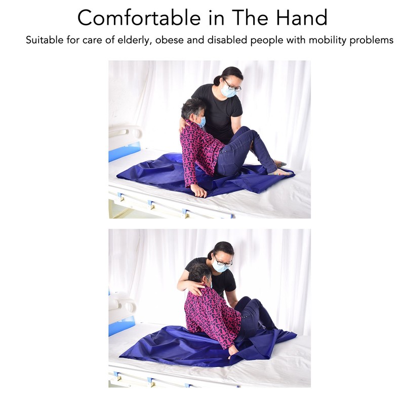 Patient Slide Sheet Breathable Labor Saving Multi Functional Transfer Turning
