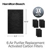 Hamilton Beach Genuine Replacement Activated Carbon Filters for TrueAir Medium