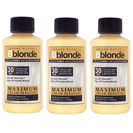 Jerome Russel Bblonde Cream Peroxide 30 Volume ( 3 Pack)