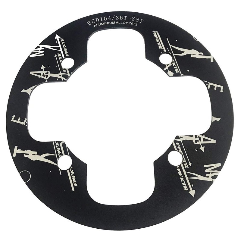 UPANBIKE Mountain Bike Chainring Guard Protector BCD 104mm Aluminum Alloy