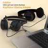 Cubilux USB Audio Splitter with 96KHz/24bit DAC, USB Type A