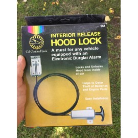 Speedway Motors Universal  Control Cable Choke Hood Trunk Release Interior Lock Latch Custom 78"