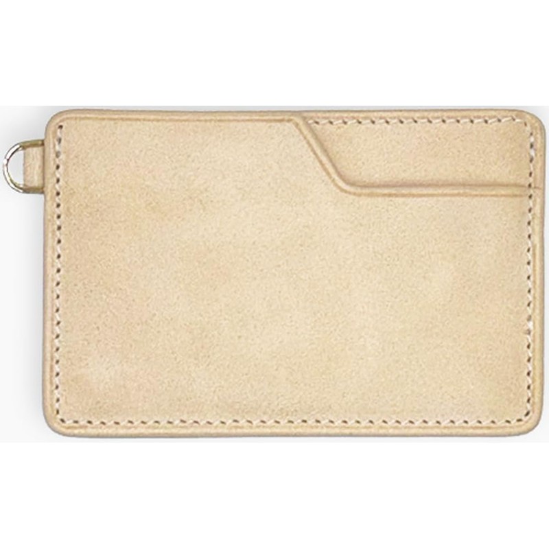 Creed 335C125#20 Pass Case, Passport Case, Tannin, Cowhide Leather, Beige,