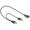 DeLOCK Kabel USB 3.0-A Stecker auf USB 3.0-micro B Stecker/USB