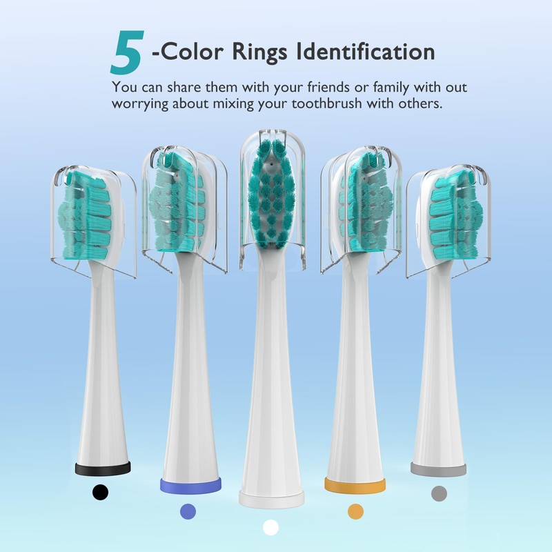 Replacement Heads for Waterpik Sonic Fusion 2.0, Extra-Large Size Flossing