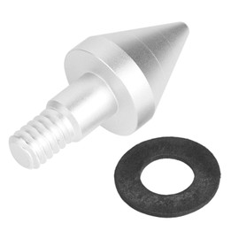 Ear Bumper Spikes, Car Rear Bumper Round Nail Guard Anti Collision Protector (Silver) Bumper Guards For Cars Automotive Rubber Spike Rear Bumper Spike