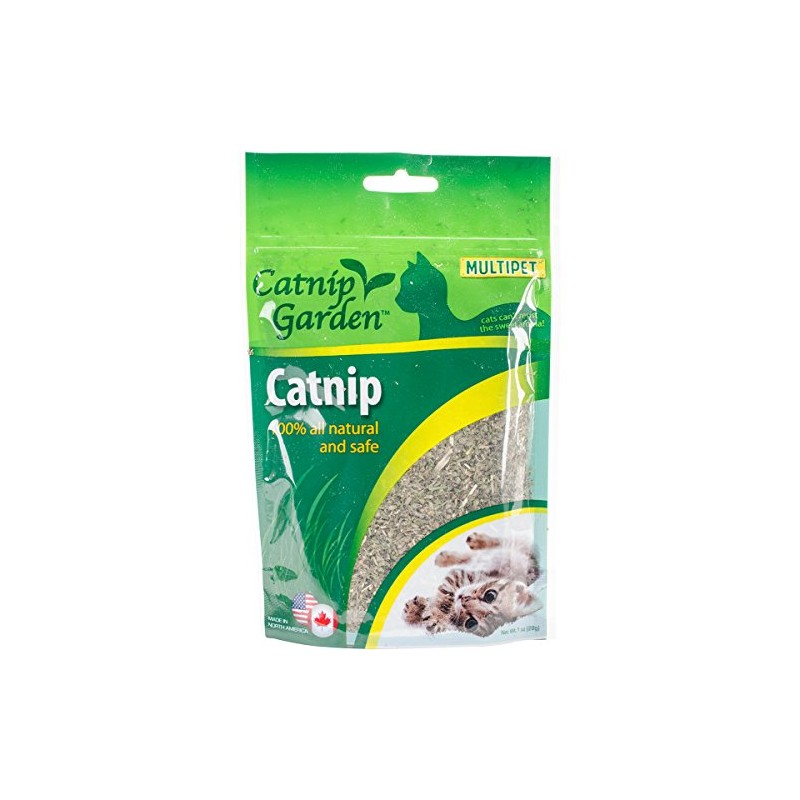 Multipet Gusseted Bag of Catnip - Natural & Safe Catnip