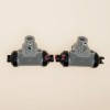 GZZ 2pcs Front/Rear Brake Wheel Cylinder for Kawasaki Mule 600