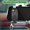 2 Pack Garage Door Opener Clip for Visor, Universal Car