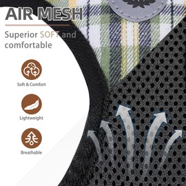 PUPTECK Adjustable Dog Harness Collar and Leash Set Step in No Pull Pet Harness for Small Medium Dogs Puppy and Cats Outdoor Walking Running, Soft Mesh Padded Reflective Vest Harnesses, Grn&YLW, XS