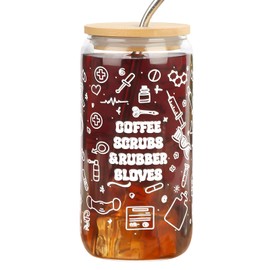 ONIYEA Funny Nurse Gifts, Nurse Gifts for Women, Nurse Appreciation Gifts, Nurse Christmas Gifts, Gifts for Nurses Women, Nurse Week Gifts for Nurse Practitioner, 16 Oz Tumbler Cup with Lid Straw