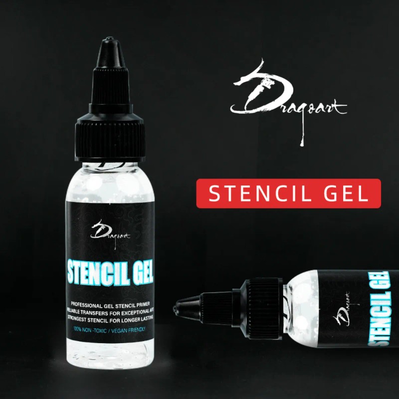 Pega Stencil Gel Transfer Hectográfico Tatuaje Dragoart 1oz