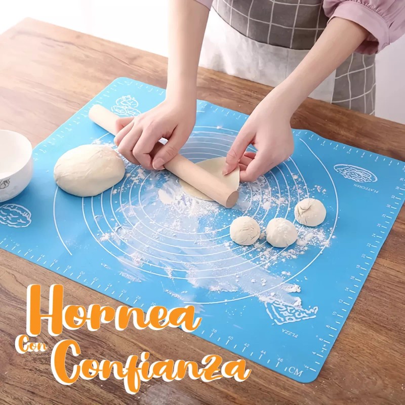 J.H. Company Tapete De Silicona Para Hornear Grande Antiadherente 64