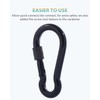 SEPWIK Carabiner Clips, 316 Stainless Steel Carabiner Clip, Heavy Duty