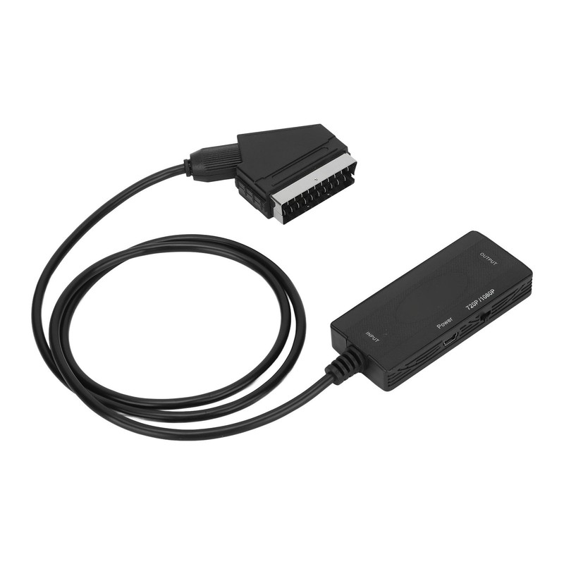 SCART to HD Multimedia Interface Converter Full HD 720P/1080P Video