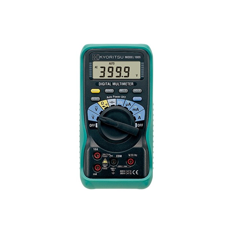 Kyoritsu KEW 1009 Digital Multimeter Voltage Meter AC/DC Resistance Continuity